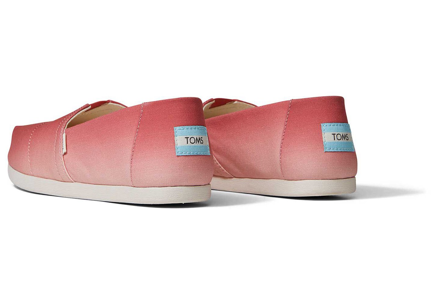 Toms Alpargata Gradient Canvas Espadrille Pink - Womens - 83541-BFLN